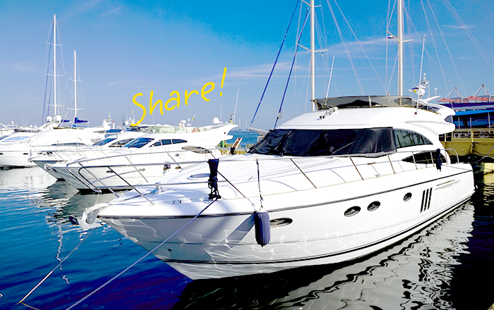 「Number Boat Share」はオーナーと利用者の個人間でボートをシェアするサービスです。